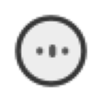 Menu bar icon in idle state